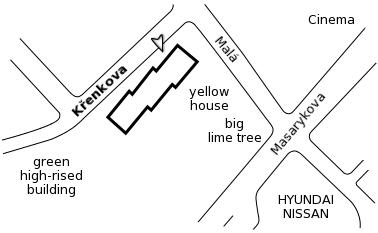 a picture of orientation sketch